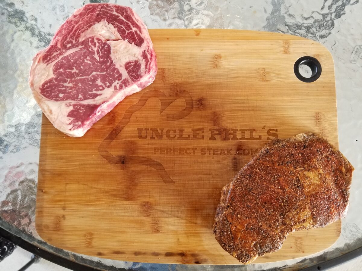 Perfect Akaushi Ribeye Steak